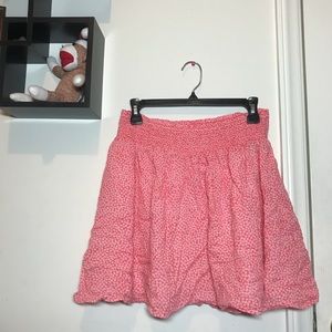 Pink skirt